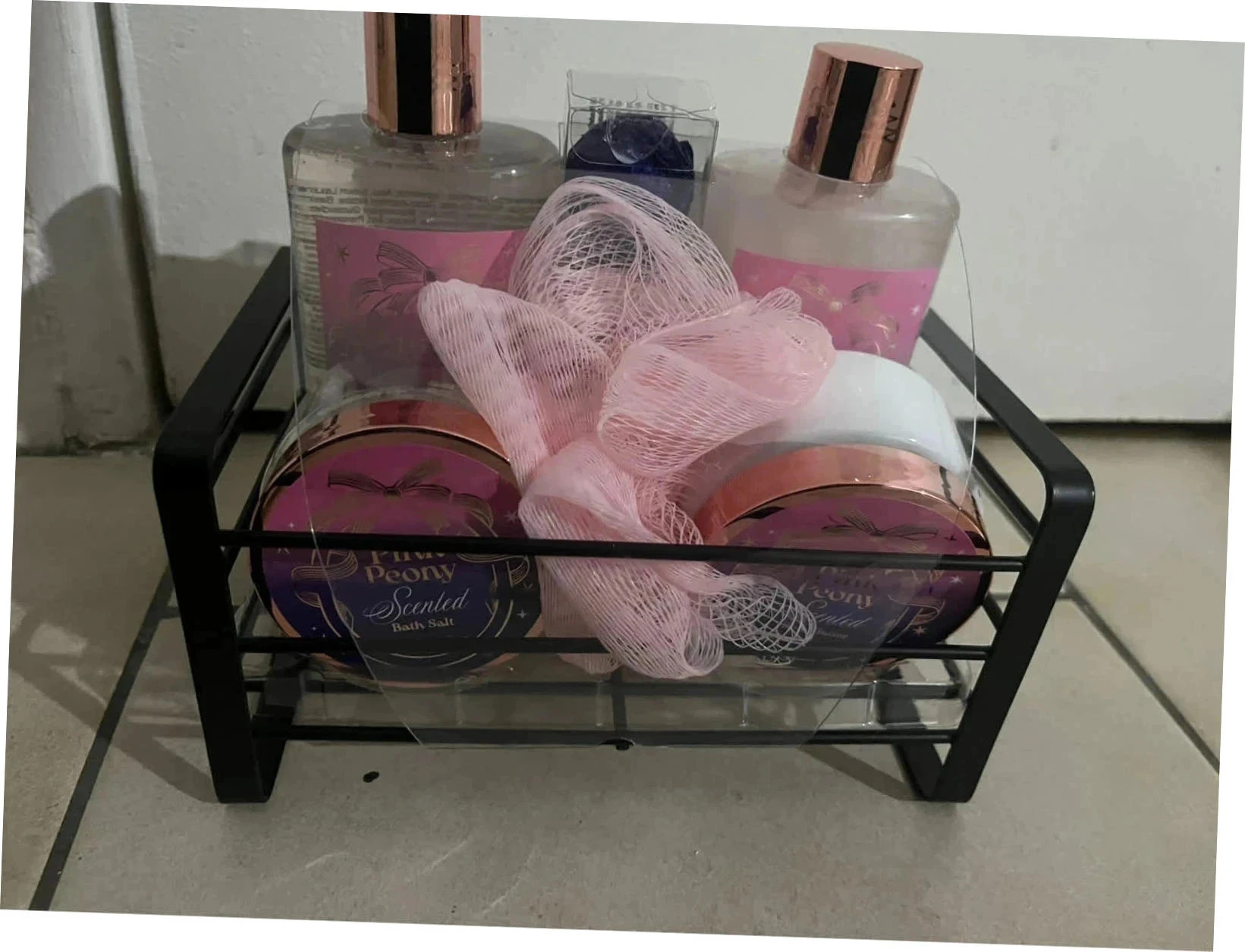 Nieuw | Groot Cadeaupakket Pink Peony - 6 Bad & Lichaamsverzorgingsproducten - Kleine Prijs – photo 6